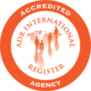 Logo van het ADR International Register