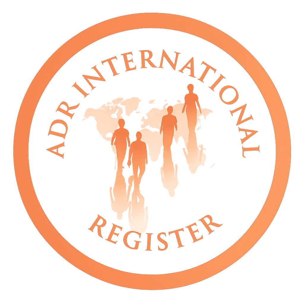 Logo van het ADR register - transparant | Alternative Dispute Resolution | register voor mediators